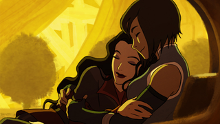 Official Korrasami Art Will Make Its Début At A New <i>Korra </i>Art Show